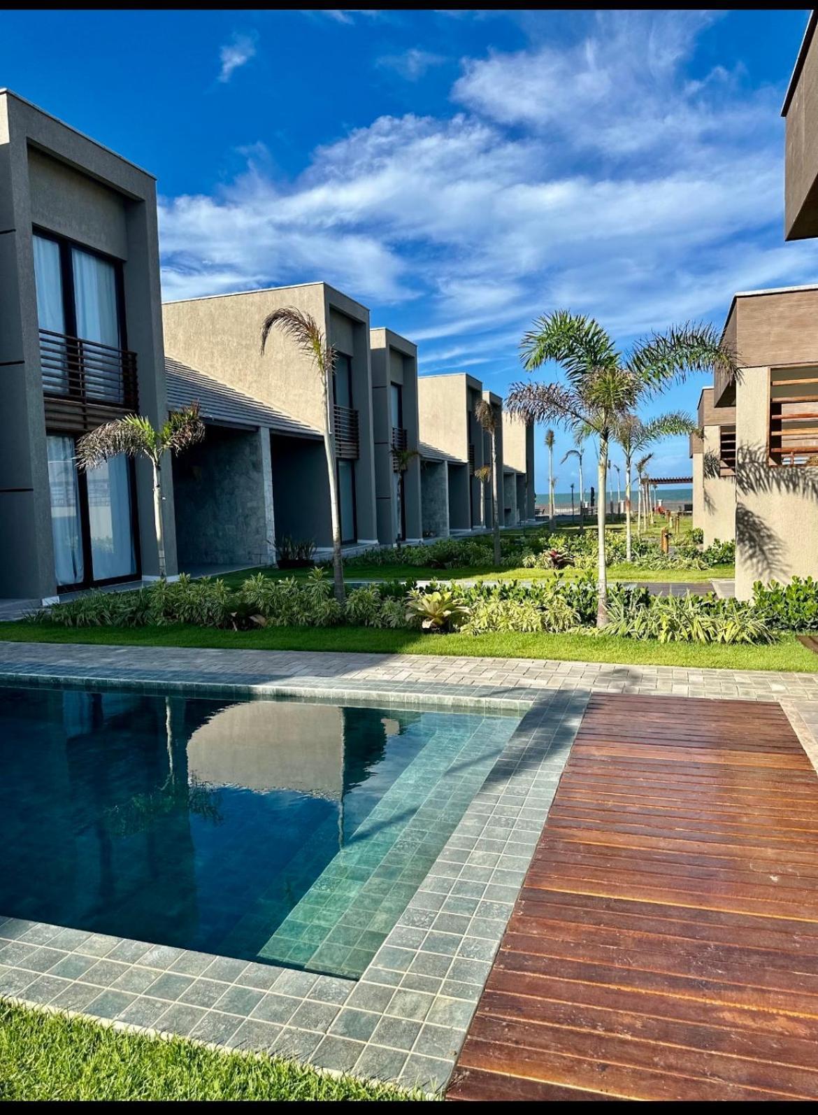 Casa Alto Padrao Beira Mar Ao Lado Do Zorah Beach Trairi - Flecheiras Флешейрас Экстерьер фото