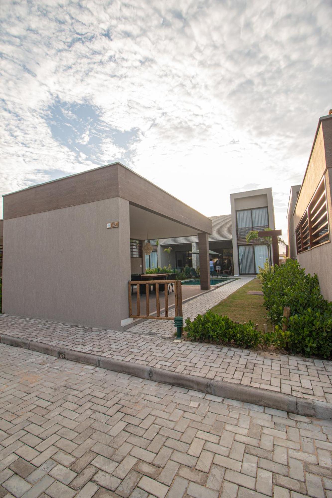 Casa Alto Padrao Beira Mar Ao Lado Do Zorah Beach Trairi - Flecheiras Флешейрас Экстерьер фото