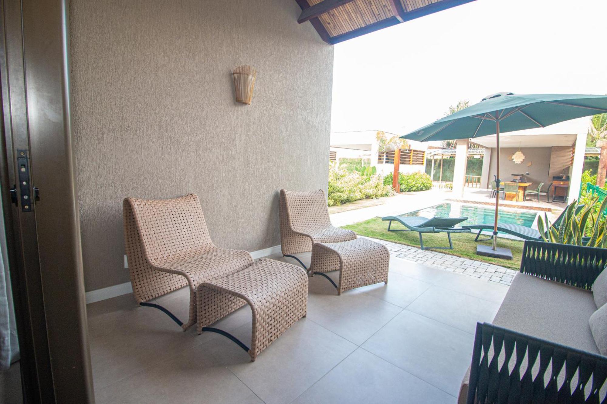 Casa Alto Padrao Beira Mar Ao Lado Do Zorah Beach Trairi - Flecheiras Флешейрас Экстерьер фото